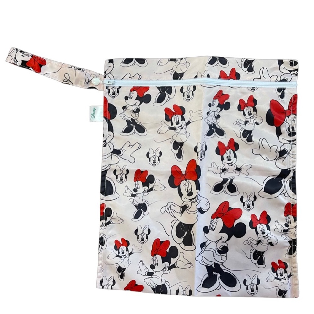 New Disney Minnie Mouse Dry Bag Diaper Bag Machine Wash Swim Diapers Beach Pool